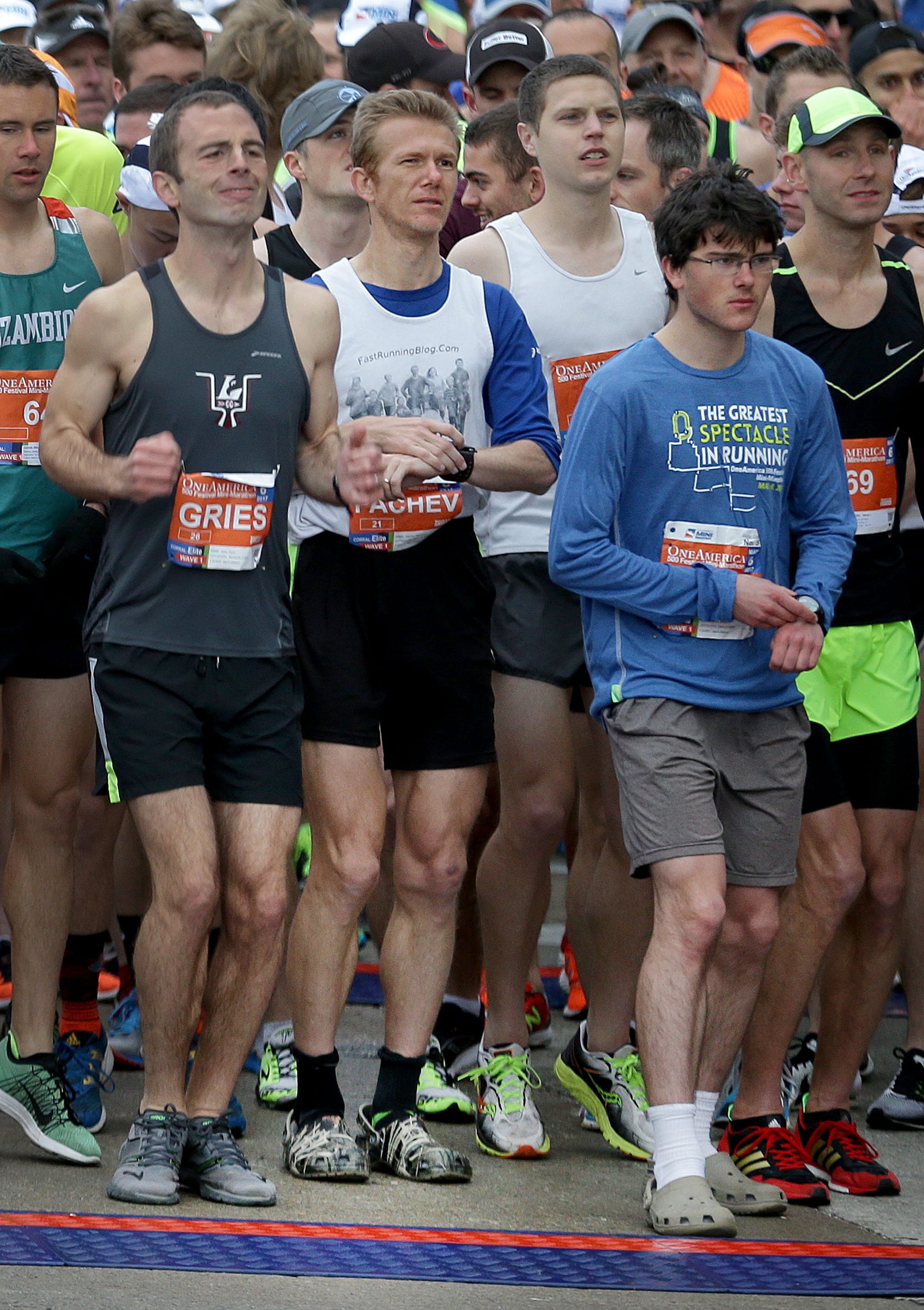 marathon in crocs